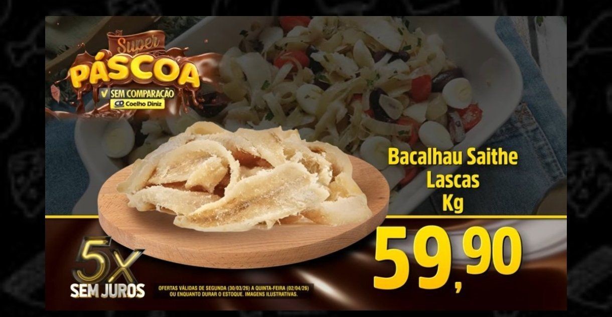 Bacalhau Saithe Lascas Kg