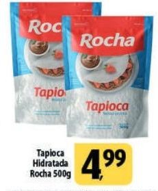 Tapioca Hidratada Rocha 500g