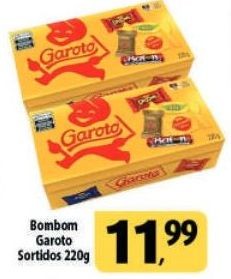 Bombom Garoto Sortidos 220g