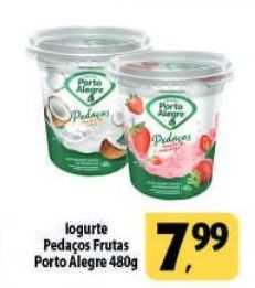 Iogurte Pedaços Frutas Porto Alegre 480g