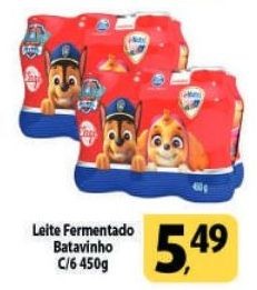 Leite Fermentado Batavinho C/6 450g