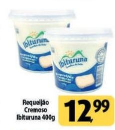 Requeijão Cremoso Ibituruna 400g