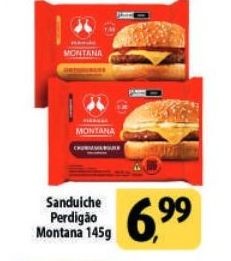 Sanduíche Perdigão Montana 145g