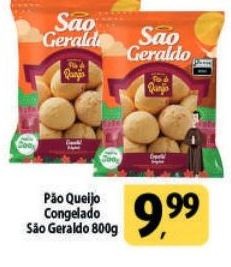 Pão de Queijo Congelado São Geraldo 800g