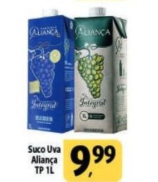 Suco De Uva Aliança Integral 1L