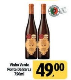 Vinho Verde Ponte Da Barca 750ml