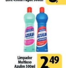 Limpador Multiuso Azulim 500ml
