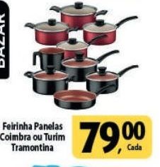 Jogo De Panelas Coimbra Ou Turim Tramontina