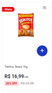 Tekitos Seara 1kg